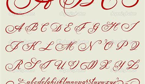 Letras Bonitas En Cursiva : Cursiva Fontes Script Adorabelle Cursivas