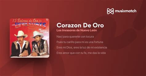Letra De Corazon De Oro