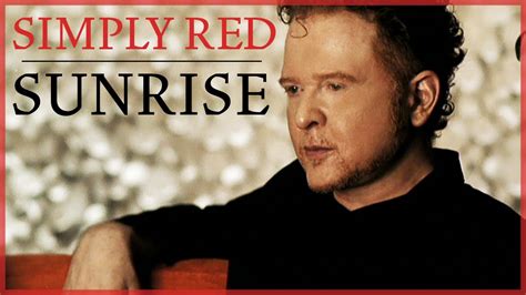 letra sunrise simply red