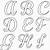 letras cursivas para letreros