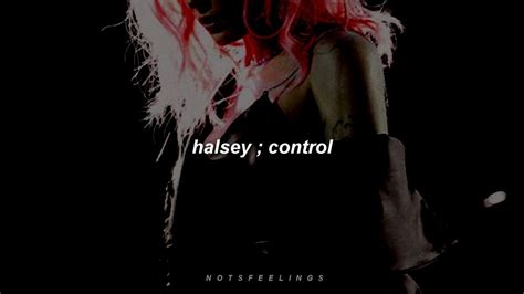 letras de halsey control