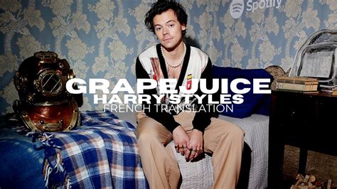 letras de harry styles grapejuice