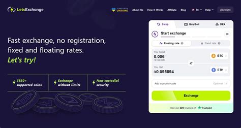 Letsexchange Cryptocurrency Support