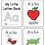 letter a book printable