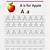 letter a tracing worksheets free