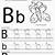 letter b printable worksheets