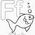 letter f coloring pages for kids