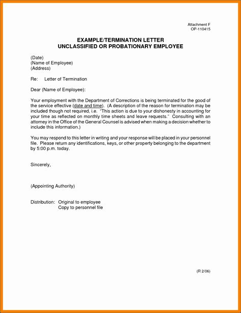 Editable 9 Examples Of Employee Termination Letter