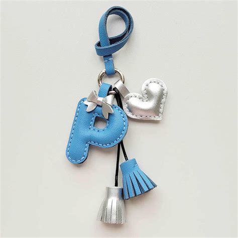 Letter Bag Charm