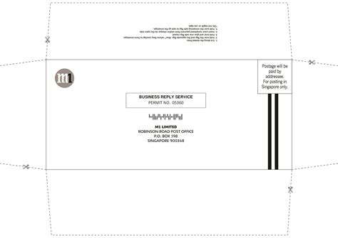 Letter Envelope Print Template