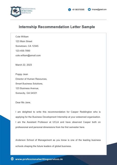 15+ Sample Letter for Internship (Writing Tips)