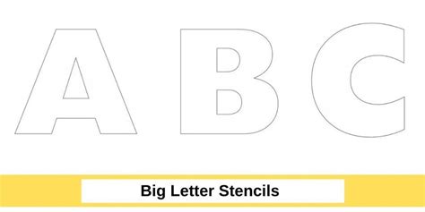 Letter Stencils Printable C
