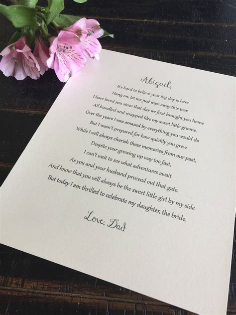 Letter To Bride On Wedding Day From Friend Wedding