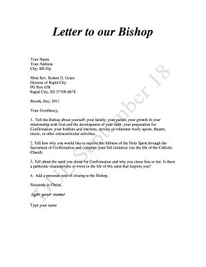 Images Letter To Bishop Example 2023