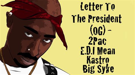 letter to the president tupac