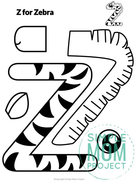 Z is for zebra Letter a crafts, July crafts, Projects for kids