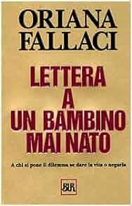 lettera a un figlio mai nato