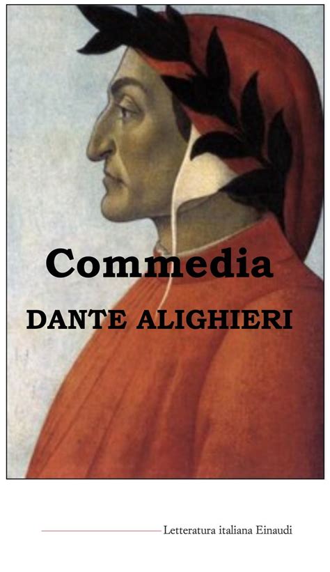 letteratura italiana dante alighieri divina commedia