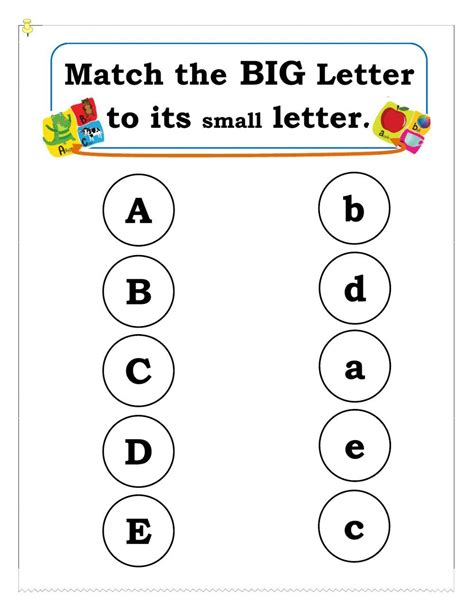 Letters Worksheets for Kids