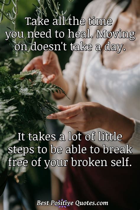 Letting Time Heal