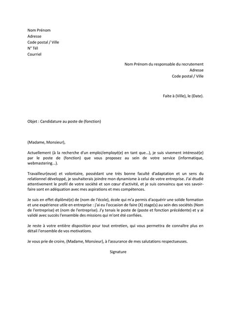 Exemple lettre de motivation secrétaire médicale gratuite laboitecv.fr