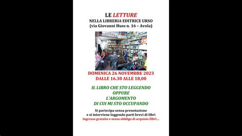 letture domenica 26 novembre 2023