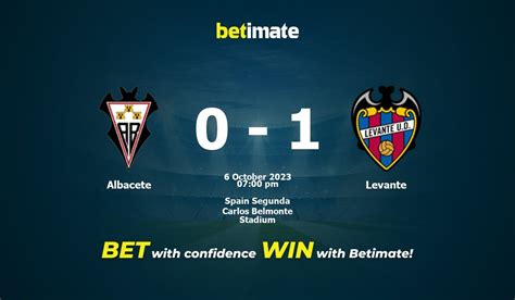 levante vs albacete prediction