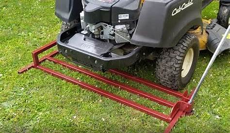 Leve Tracteur Tondeuse Fabrication Maison Lève Cric Auto Portée