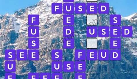 Wordscapes Level 349 Fjord 13 Answers » Qunb