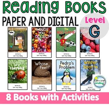 Level G Printable Books