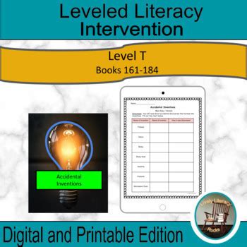 Level T Printable Book