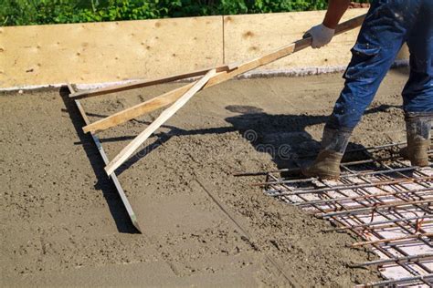 leveling a concrete slab