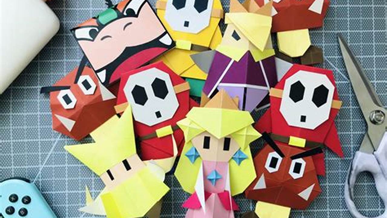 Levels in Paper Mario: The Origami King