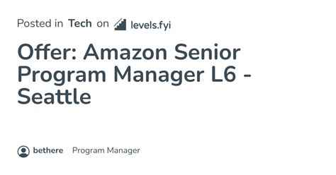 Levels Fyi Amazon Seattle