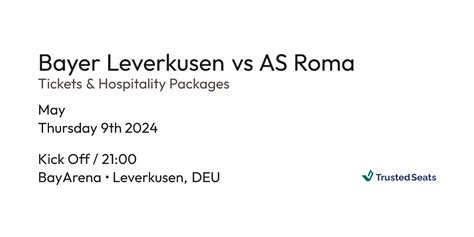 leverkusen as roma tickets