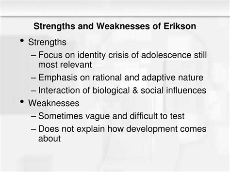 levinson theory strengths and weaknesses