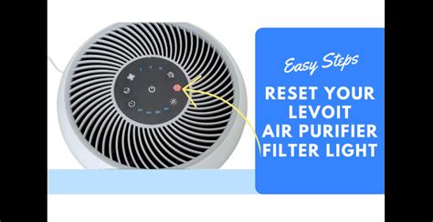 How do we Fix Levoit Air Purifier Red Light for all models? Air