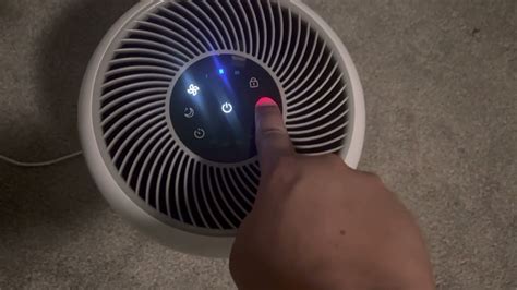 How to reset Levoit LVH133 air filter warning light YouTube
