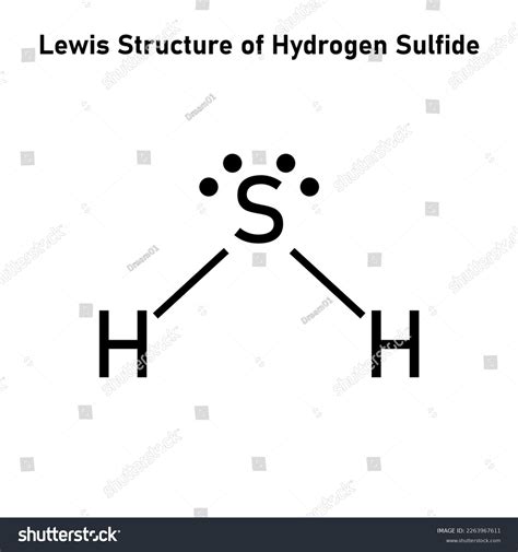 lewis diagram for hydrogen sulfide