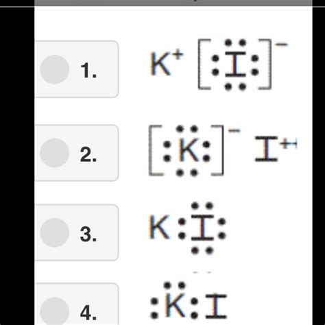Unraveling the Mysteries of Lewis Dot Potassium: A Chemist's Guide