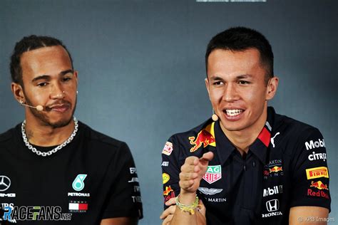 lewis hamilton alex albon