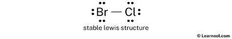 lewis structure for brcl