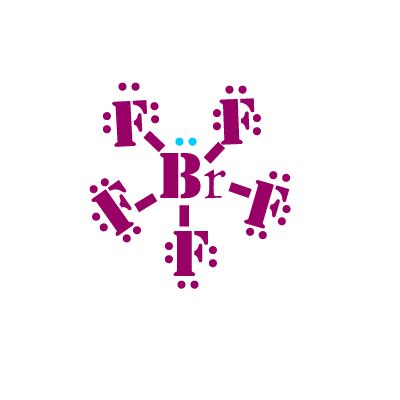 lewis structure for brf5 2+