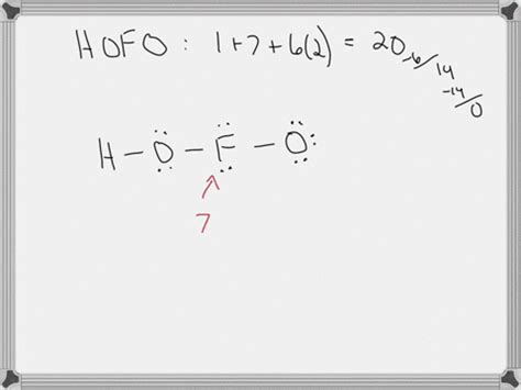 Lewis Structure for Fluorous Acid