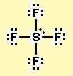 lewis structure for sf4 sulfur tetrafluoride