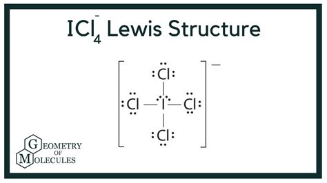 lewis structure of icl4+