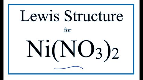 lewis structure of nickel