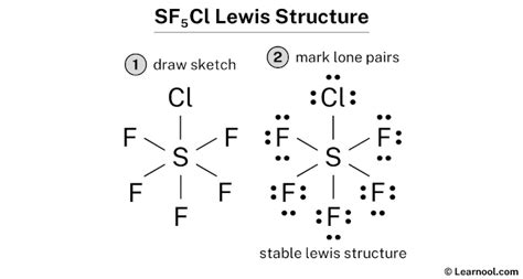 lewis structure of sf5cl