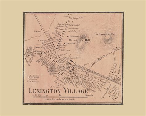 Lexington Ma Database