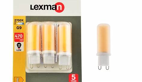 Lexman Led G9 Bec LED 3W 470lm Lumina Rece